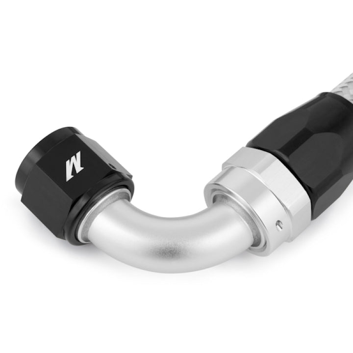 Mishimoto 3 Ft Stainless Steel Braided Hose w/ -10AN Fittings - Bull Strap