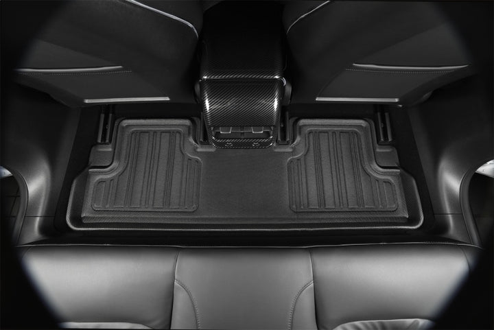 3D MAXpider 2020-2021 Tesla Model Y Elitect 1st & 2nd Row Floormats - Black - Bull Strap