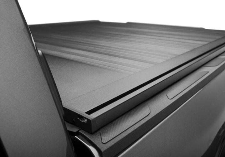 Retrax 2024 Ford Ranger (5ft Bed) EQ Electric Retractable Tonneau Cover w/ T-Slot Rails - Bull Strap