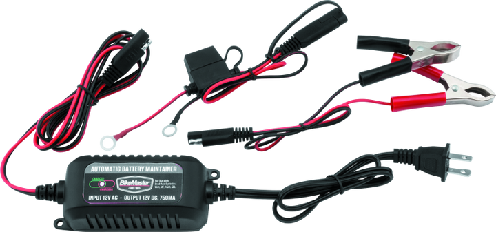 BikeMaster Battery Maintainer 750ma - Bull Strap