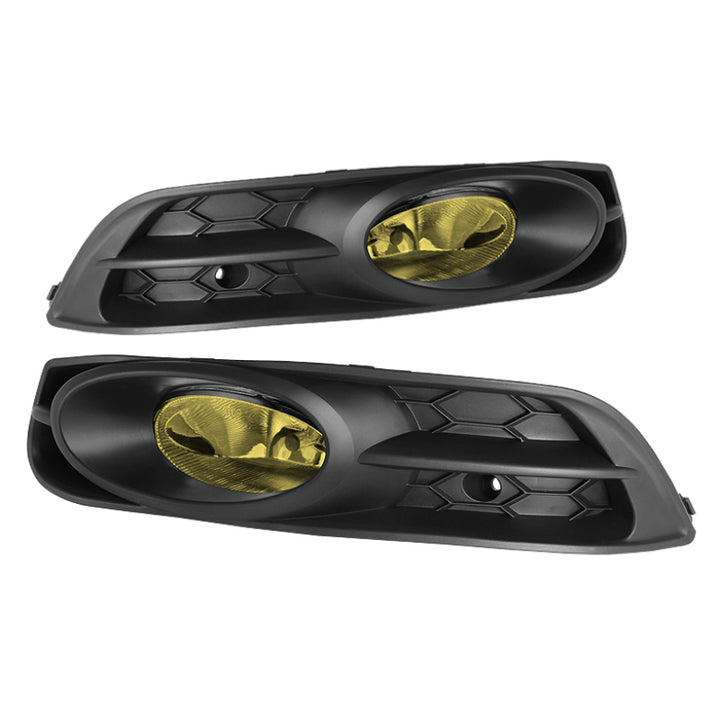 Spyder Honda Civic 2012-2013 2Dr/Coupe OEM Fog Light W/Switch Yellow FL-HC2012-2D-Y - Bull Strap