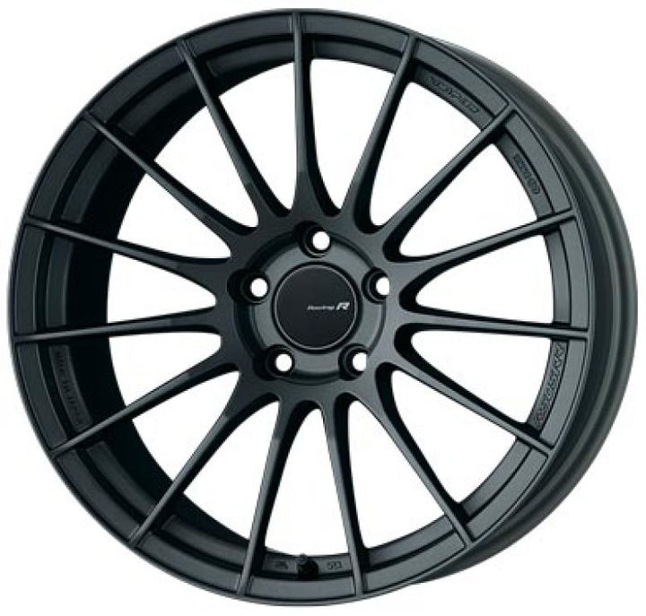 Enkei RS05-RR 18x8.5 42mm ET 5x100 75.0 Bore Matte Gunmetal Wheel - Bull Strap