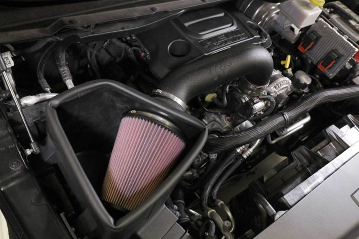 K&N 2019 Ram 1500 V8 5.7L F/I AirCharger Performance Intake - Bull Strap