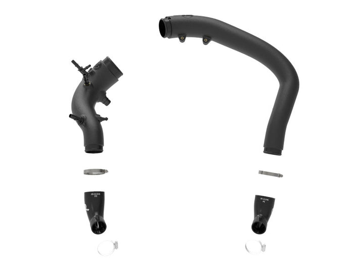 aFe Power 17-20 Ford Raptor 3.5L V6 Turbo Inlet Pipes - Bull Strap