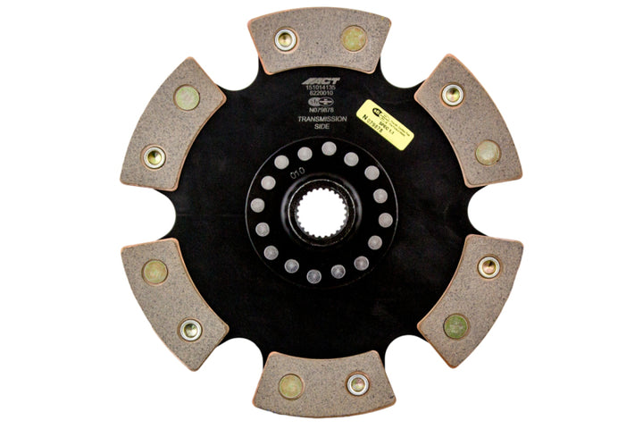 ACT 1992 Acura Integra 6 Pad Rigid Race Disc - Bull Strap