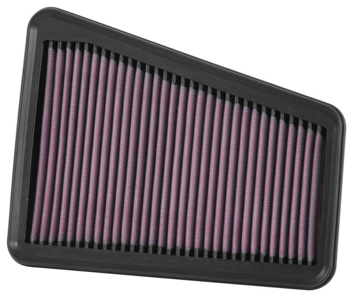 K&N 2018 Kia Stinger GT V6-3.3L Left Side Drop In Air Filter - Bull Strap