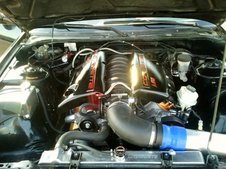 Mishimoto 95-98 Nissan 240sx w/ KA Aluminum Radiator - Bull Strap