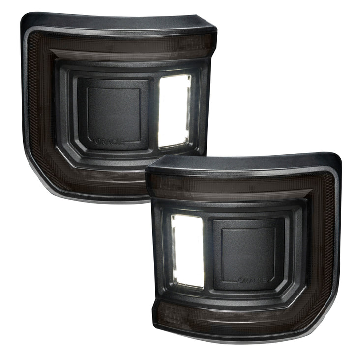 Oracle 2020+ Jeep Gladiator JT Flush Mount LED Tail Lights -  Tinted Lens - Bull Strap