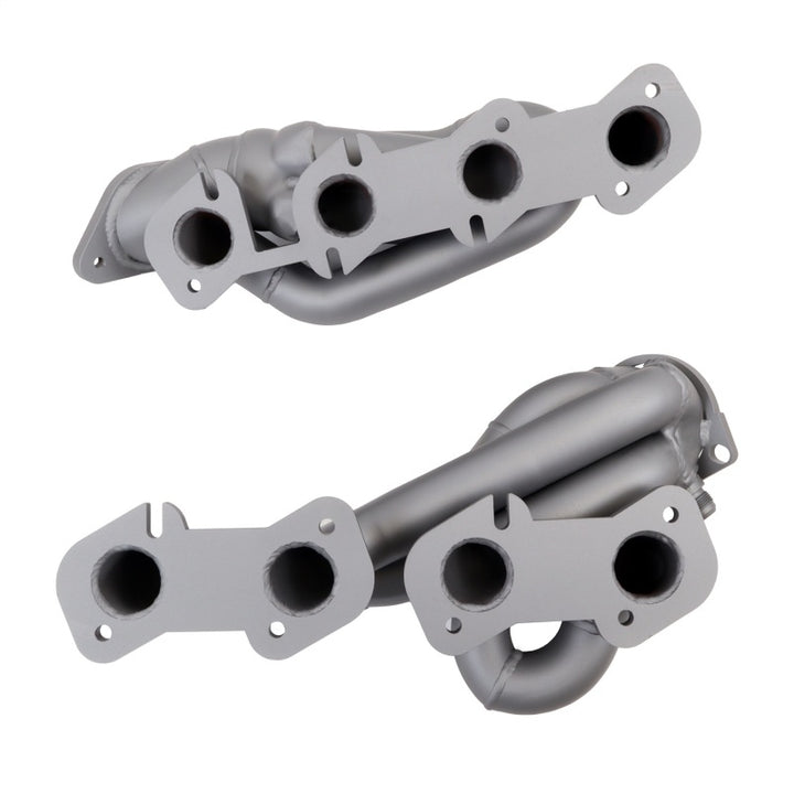 BBK 96-04 Mustang GT Shorty Tuned Length Exhaust Headers - 1-5/8 Titanium Ceramic - Bull Strap