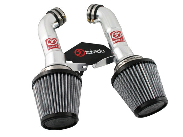 aFe Takeda Intakes Stage-2 PDS AIS PDS Infiniti G37 Coupe 08-12 V6-3.7L (pol) - Bull Strap