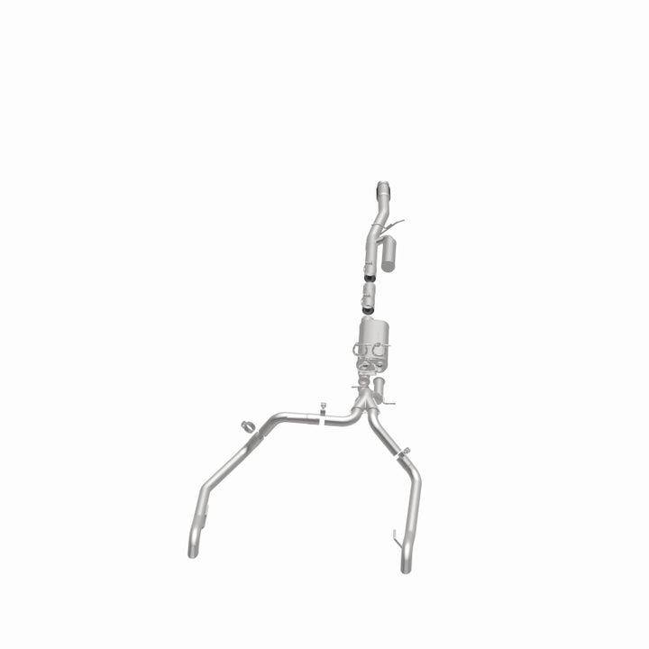 MagnaFlow 24-25 Chevrolet/GMC Silverado/Sierra 1500 ZR2/AT4X Overland Series Cat-Back Exhaust System - Bull Strap