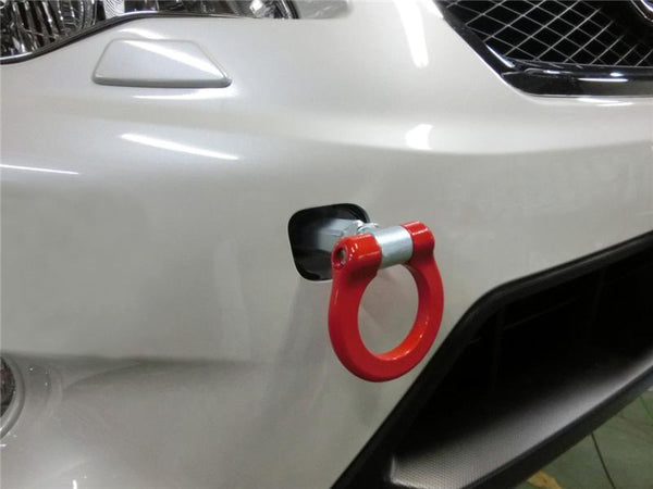 Cusco Tow Hook Front 2013 Subaru XV Crosstrek - Bull Strap
