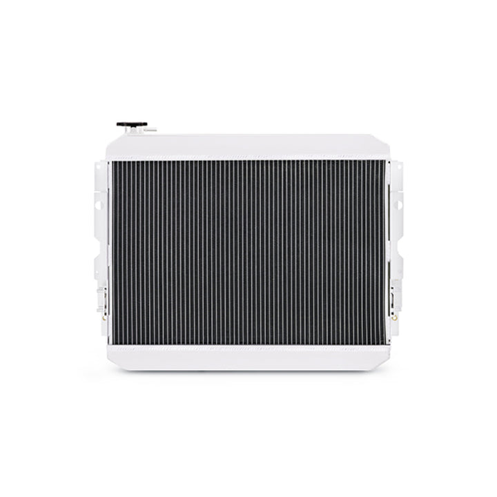 Mishimoto 81-90 Toyota Land Cruiser FJ60 Aluminum Radiator - Bull Strap