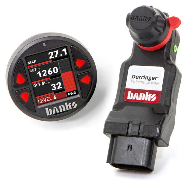 Banks Power 17-19 GM 2500 6.6L L5P Derringer Tuner (Gen 2) w/ 1.8in iDash - Bull Strap