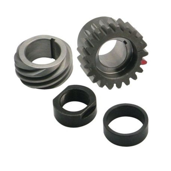 S&S Cycle 1990+ BT Pinion Shaft Conversion Gear Kit - Red - Bull Strap