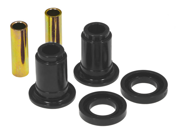 Prothane 84-89 Nissan 300ZX Front Lower Control Arm Bushings - Black - Bull Strap