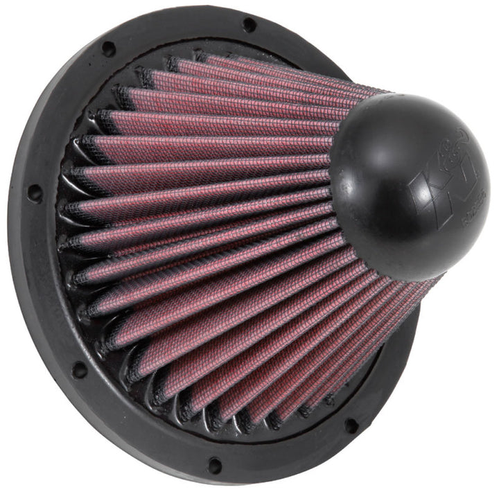 K&N Unique Custom Air Filter Tapered Conical 170mm Base OD x 60mm Top OD x 124mm Height - Bull Strap