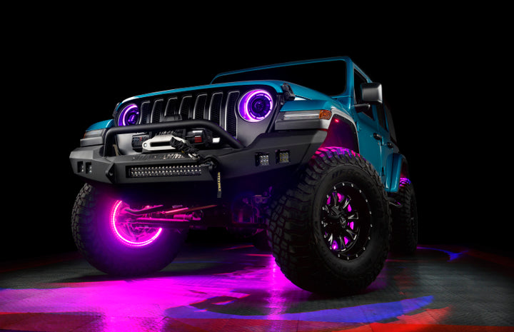 Oracle Bluetooth + RF Underbody Rock Light Kit - 8 PCS - ColorSHIFT - Bull Strap