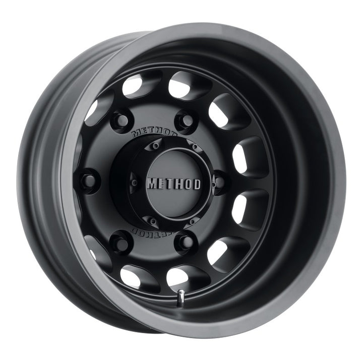 Method MR901 - REAR 16x6 -134mm Offset 6x180 138.9mm CB Matte Black Wheel - Bull Strap
