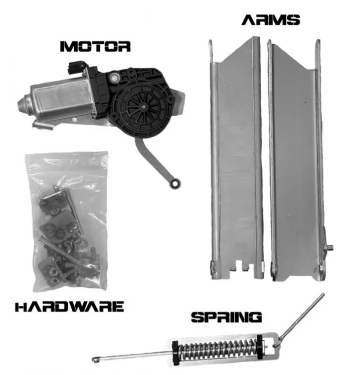 Rock Slide Rebuild Kit For Gen 3 Step Slider - JK/JL/JT 2D/4D Pass - Bull Strap