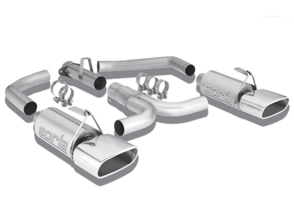 Borla 86-91 Corvette 5.7L 8cyl S-Type SS Catback Exhaust - Bull Strap