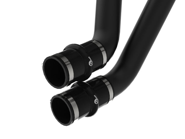 aFe Bladerunner Intercooler Tubes Hot Side 2.5in 17-20 Ford F-150 Raptor V6 3.5L(tt) - Bull Strap
