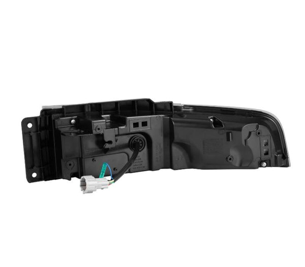 AlphaRex 23-25 Nissan Z Nova-Series Twin-Loop Style Prismatic LED Tail Lights - Black - Bull Strap