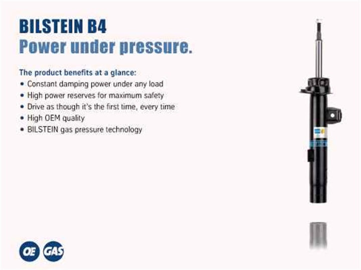 Bilstein 17-21 Audi Q7 B4 OE Replacement Shock Absorber - Rear - Bull Strap