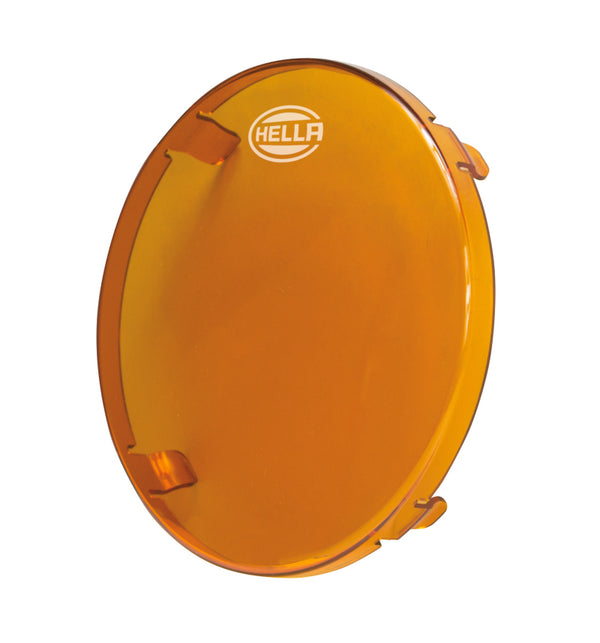 Hella 500 LED Driving Lamp 6in Amber Cover - Bull Strap