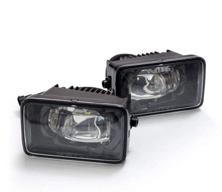 AlphaRex 15-20 Ford F150/17-22 Super Duty DoubleTap Dual Color LED Projector Fog Lights - Bull Strap