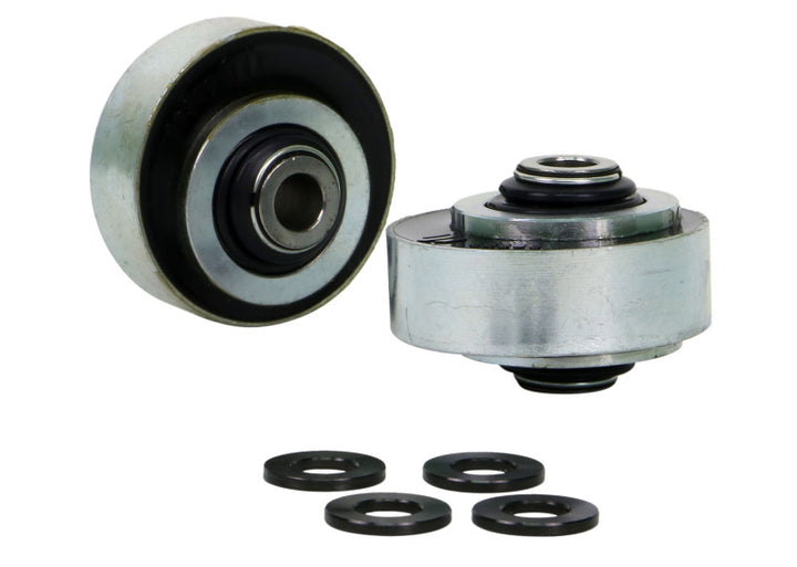 Whiteline 03-06 Mitsubishi Lancer Evo Front Control Arm Lower Inner Rear Bushing Kit - Bull Strap