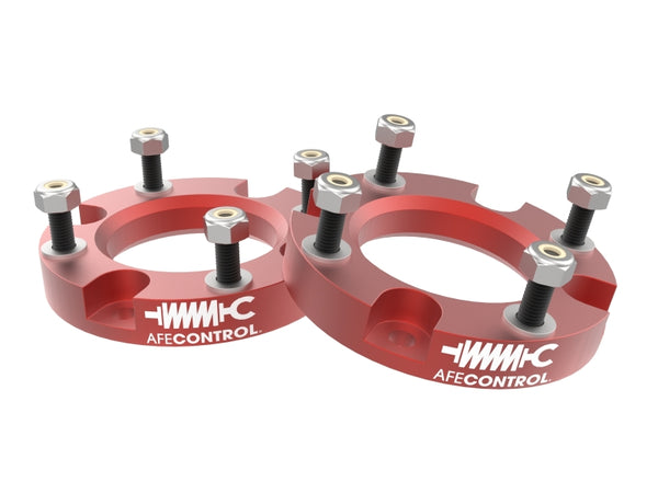 aFe 24-25 Toyota Tacoma CONTROL 1.5in Leveling Kit - Red - Bull Strap