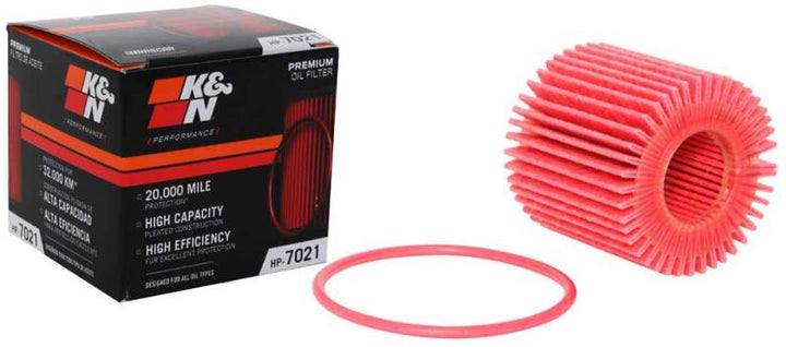 K&N Toyota / Lexus / Scion 1.50in OD x 2.25in H Oil Filter - Bull Strap