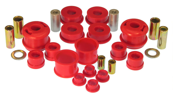 Prothane 04-09 Subaru Outback/Legacy Total Kit - Red - Bull Strap