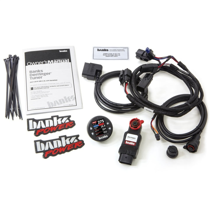 Banks Power 17-19 GM 2500 6.6L L5P Derringer Tuner (Gen 2) w/ 1.8in iDash - Bull Strap