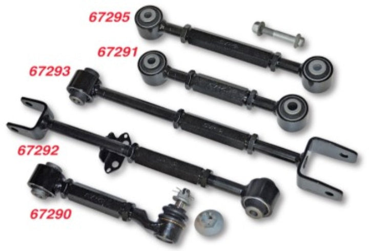 SPC Performance Honda/Acura Rear Adjustable Arms (Set of 5) - Bull Strap