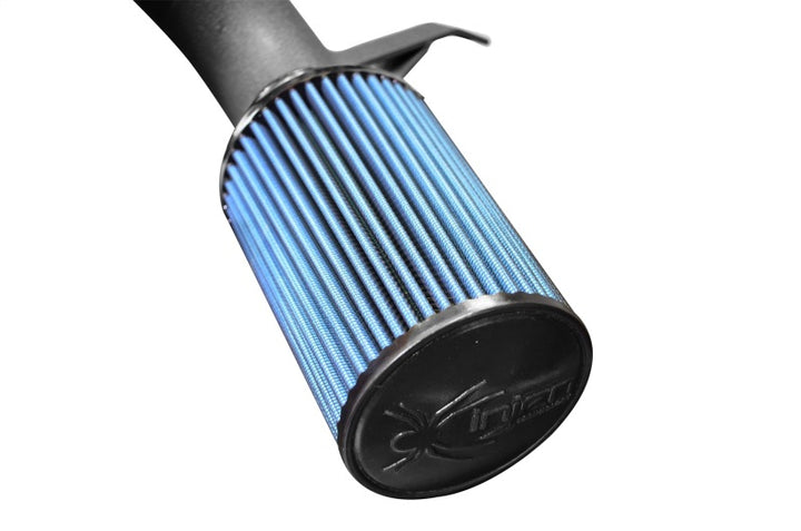 Injen 18-20 Kia Stinger 3.3L Twin Turbo Wrinkle Black Short Ram Air Intake - Bull Strap
