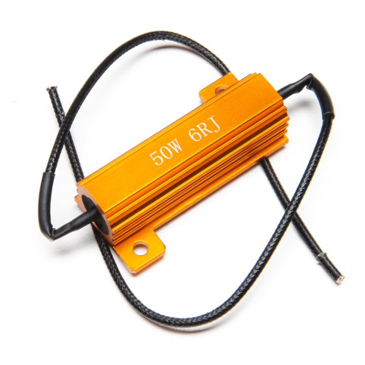 Oracle LED Load Equalizer 50w/ 6ohm Resistor for Turn Signal Rapid Flash - Bull Strap