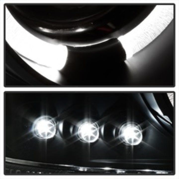 Spyder GMC Sierra 1500/2500 99-06 Projector Headlights LED Halo LED Blk Smke PRO-YD-CDE00-HL-BSM - Bull Strap