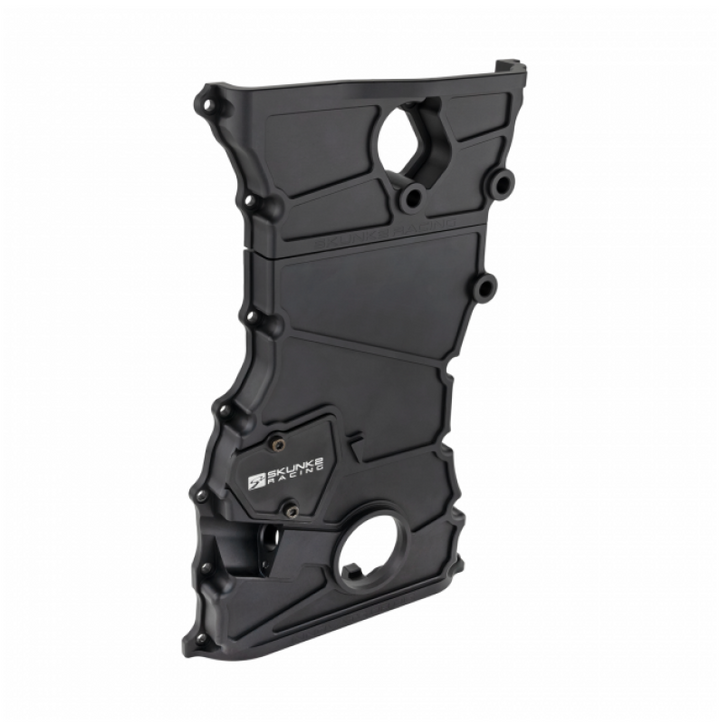 Skunk2 Honda/Acura K-Series (K24 Only) Black Anodized V2 Timing Chain Cover - Bull Strap