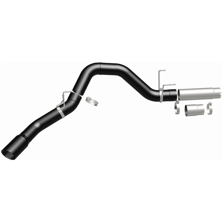MagnaFlow 2020 Dodge Ram 3500 6.7L DPF-Back Black 5in Single Passenger Side Rear Exit - Bull Strap