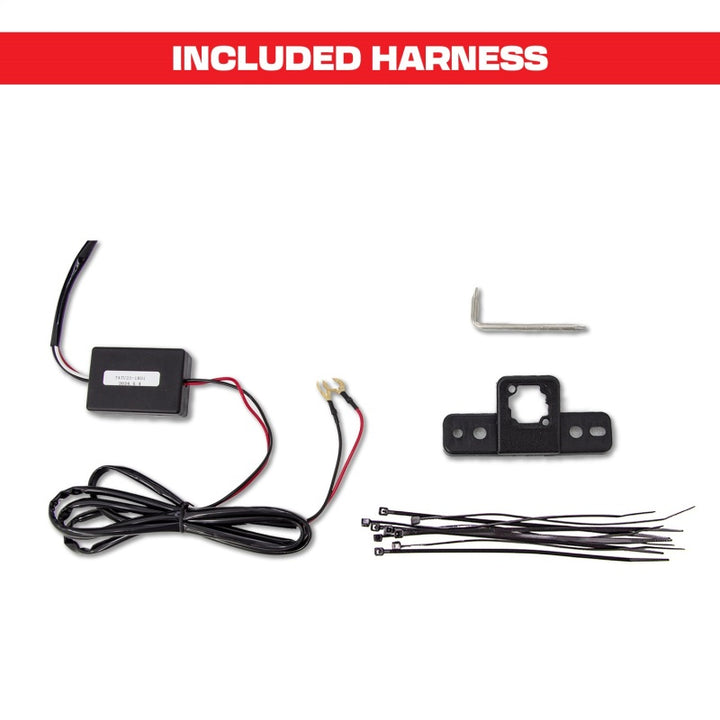 Anzo 22-24 Toyota Tundra Full LED Light Tube Front Grille w/ Initiation & Running Light - Bull Strap