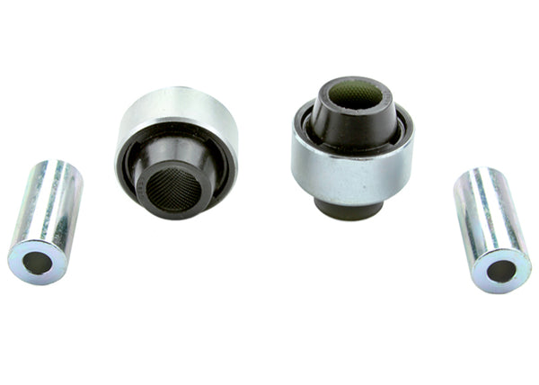 Whiteline Plus 10/00-3/06 Toyota MR2 Spyder Front Control Arm - Lower Inner Rear Bushing Kit - Bull Strap