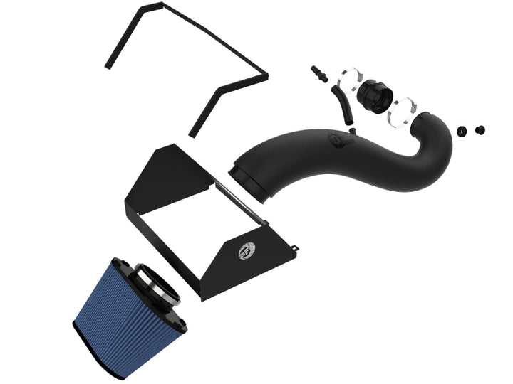 aFe Rapid Induction Cold Air Intake System w/Pro 5R Filter 19-21 Ram 1500 V6 3.6L - Bull Strap
