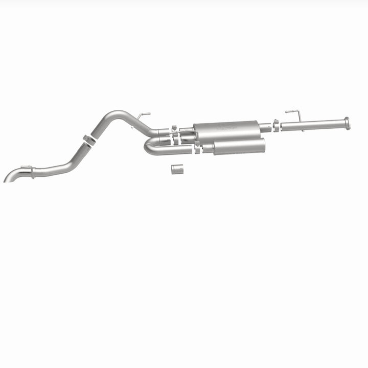 MagnaFlow Stainless Overland Cat-Back Exhaust 16-21 Toyota Tacoma - Bull Strap
