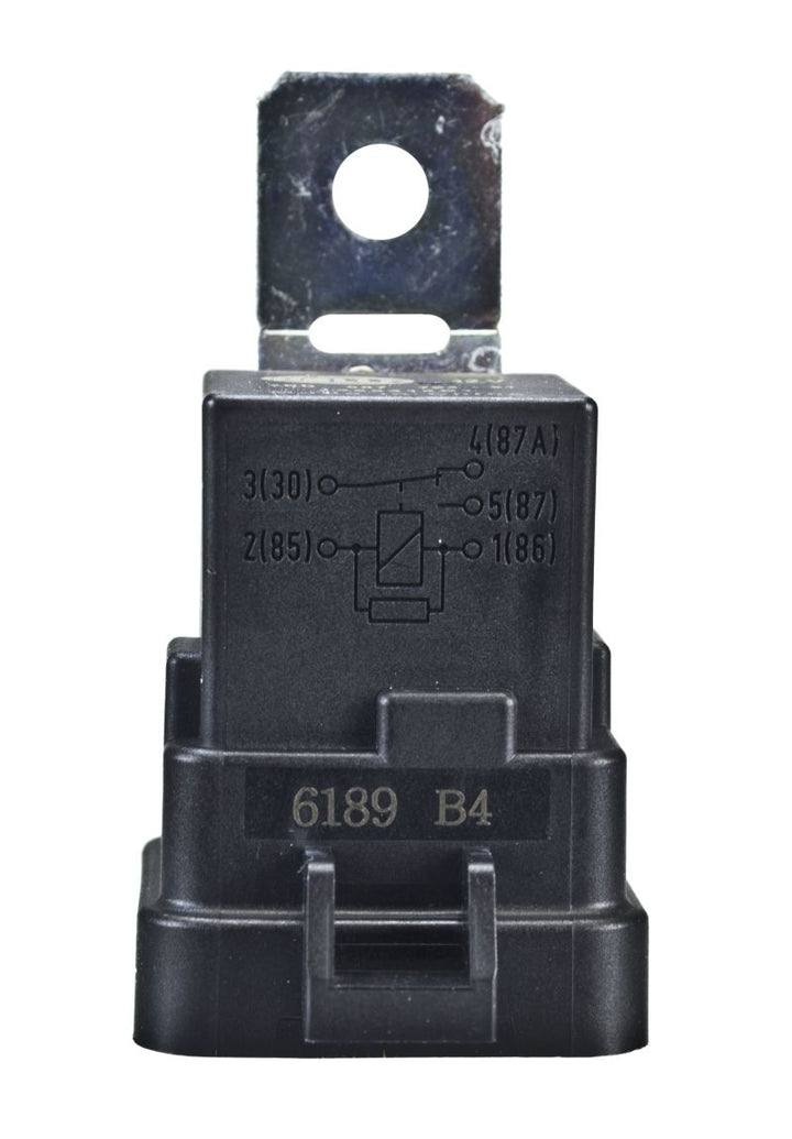 Hella 12V 20/40 Amp SPDT RES Relay with Weatherproof Bracket - Single - Bull Strap