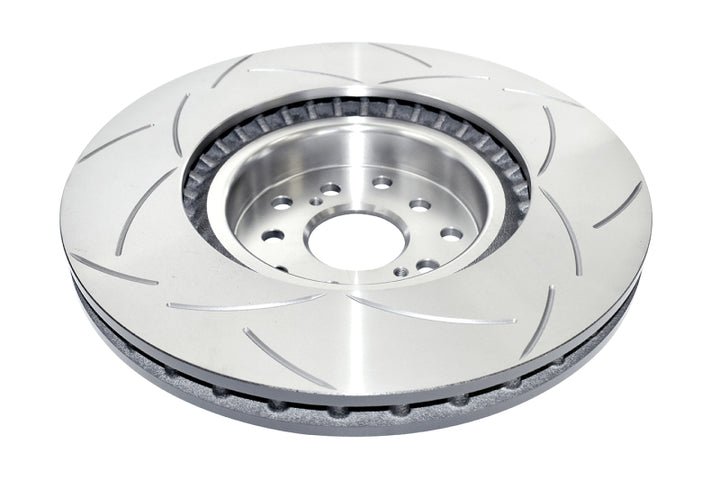 DBA 02-09 Subaru WRX STi 10 Stud Hole Front Slotted Street Series Rotor - Bull Strap