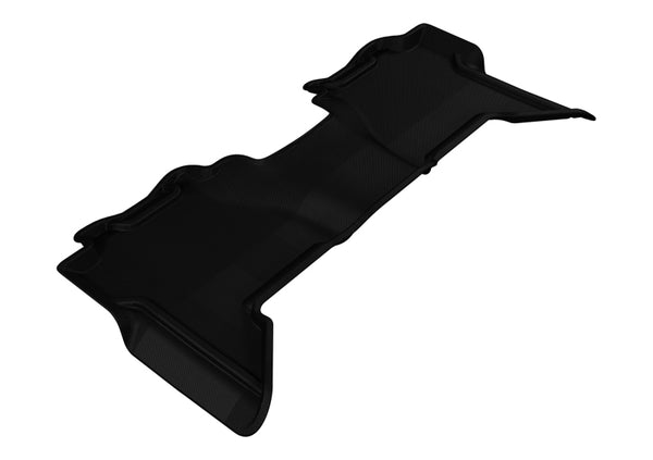 3D MAXpider 2005-2012 Nissan Pathfinder/Xterra Kagu 2nd Row Floormats - Black - Bull Strap