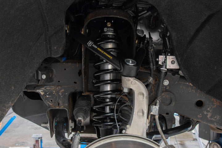 ICON 2019+ GM 1500 Tubular Upper Control Arm Delta Joint Kit - Bull Strap