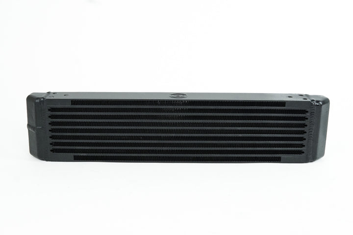 CSF Universal Dual-Pass Oil Cooler - M22 x 1.5 Connections 22x4.75x2.16 - Bull Strap